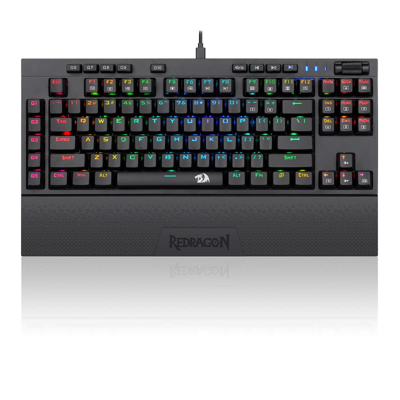 redragon-vishnu-mechanical-wireless-gaming-keyboard---black-1-image