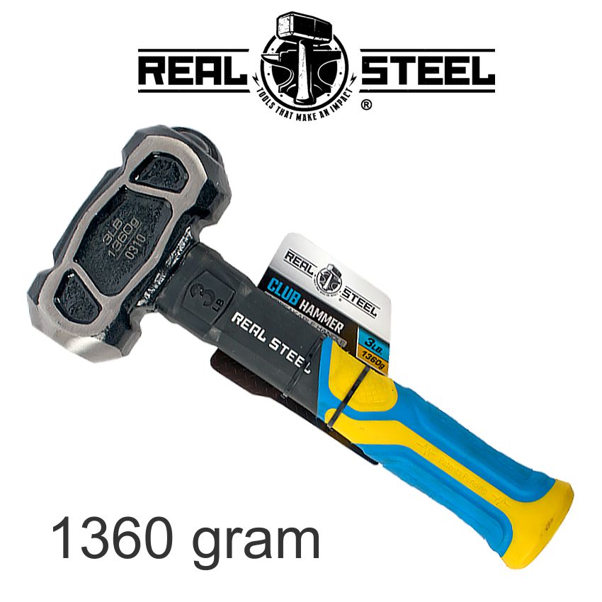 real-steel-hammer-club-unbreakable-1.3kg-3lb-graph.-handle-rsh0310-2