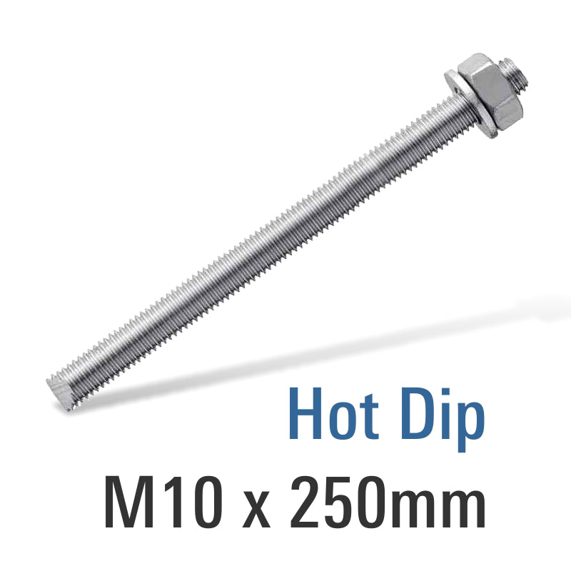 anchors-dire-en8-hot-dip-galv-stud-m10x250-with-nut-and-washer-rshdg10x250en8-1