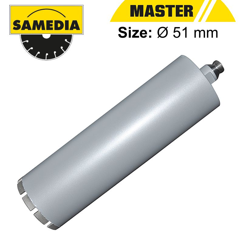 samedia-diamond-core-drill-51mm-x-300-x-r1/2'-re-inf.-concrete-master-dbh-sam340352-1