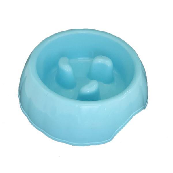 Small Slow Feeder Pet Bowl - Assorted Colours