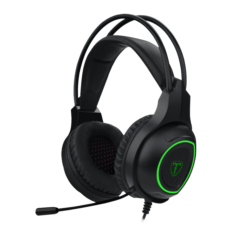 t-dagger-atlas-green-lighting|210cm-cable|3.5mm-(mic-and-headset)-+-usb-(power-only)-|omni-directional-gooseneck-mic|40mm-bass-driver|stereo-gaming-headset---black/green-1-image