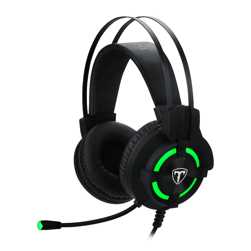 t-dagger-andes-green-lighting|210cm-cable|usb|omni-directional-luminous-gooseneck-mic|40mm-bass-driver|stereo-gaming-headset---black/green-1-image