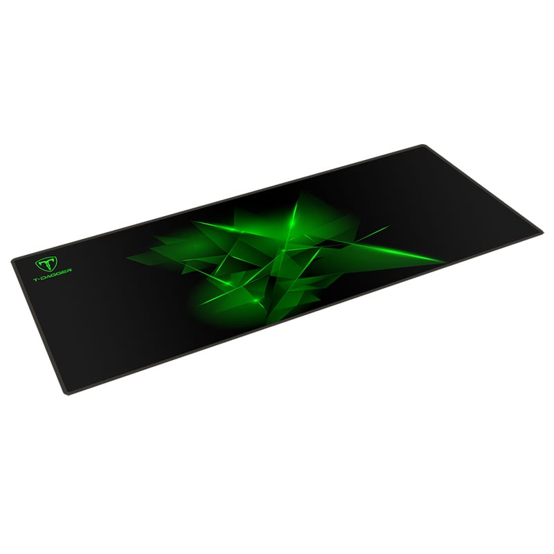 t-dagger-geometry-large-size-780mm-x-300mm-x-3mm|speed-design|printed-gaming-mouse-pad-black-and-green-5-image