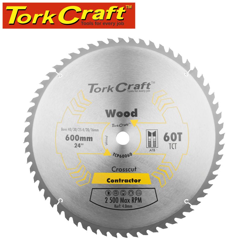 tork-craft-tct-saw-blade-600x60t-4mm-kerf-40/30/1/20/16-tcp60060-1