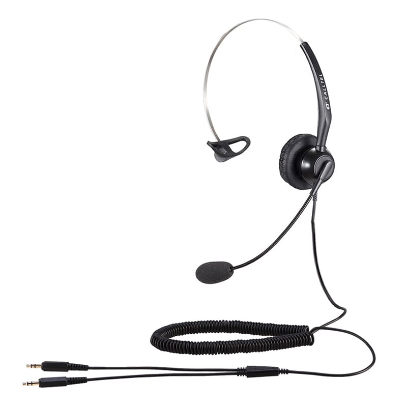 calltel-t800-mono-ear-headset---noise-cancelling-mic---dual-3.5mm-jacks-1-image