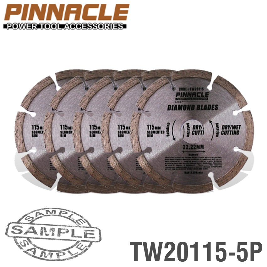 pinnacle-diamond-blade-seg-115mm-pinnacle-(-5-pack-)-tw20115-5p-1