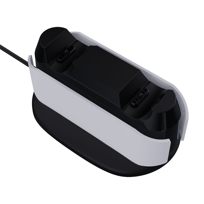 sparkfox-playstation-5-design-dual-charging-dock---white/black-2-image