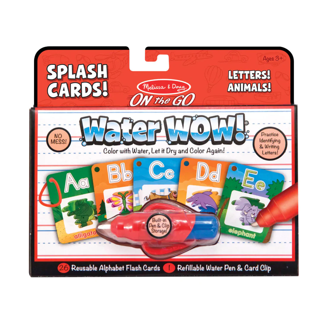 Melissa & Doug Water Wow Splash Cards Alphabet (Pre-Order)