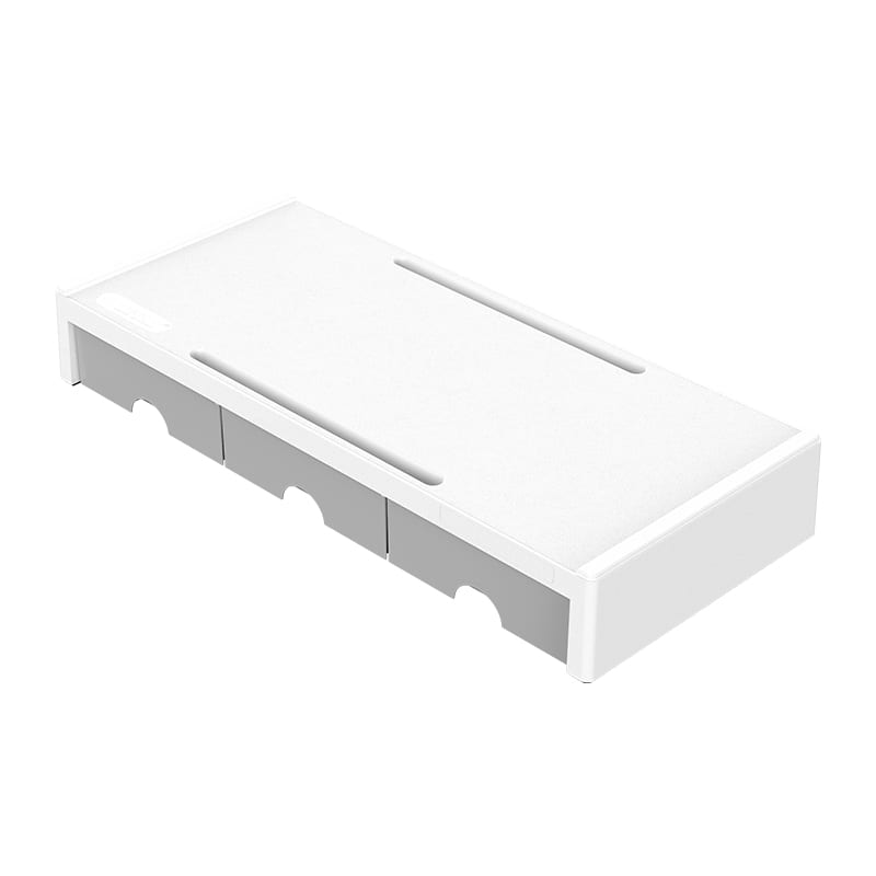 orico-7.4cm-desktop-monitor-stand-with-drawers---white-1-image