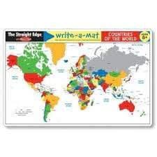 Melissa & Doug Color-A-Mat - Countries Of The World (Pre-Order)