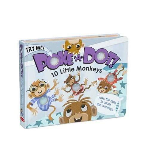 Melissa & Doug Poke-A-Dot - 10 Little Monkeys (Pre-Order)