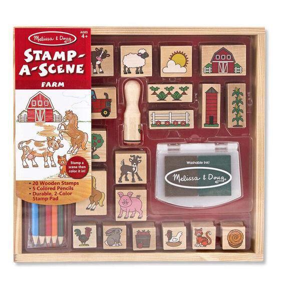 Melissa & Doug - Stamp-a-Scene Farm (Pre-Order)